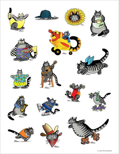 Cat Sticker Book