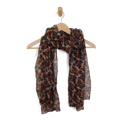 Starflower Fields Scarf in Spice