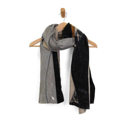 Waves of Comfort Scarf in Black