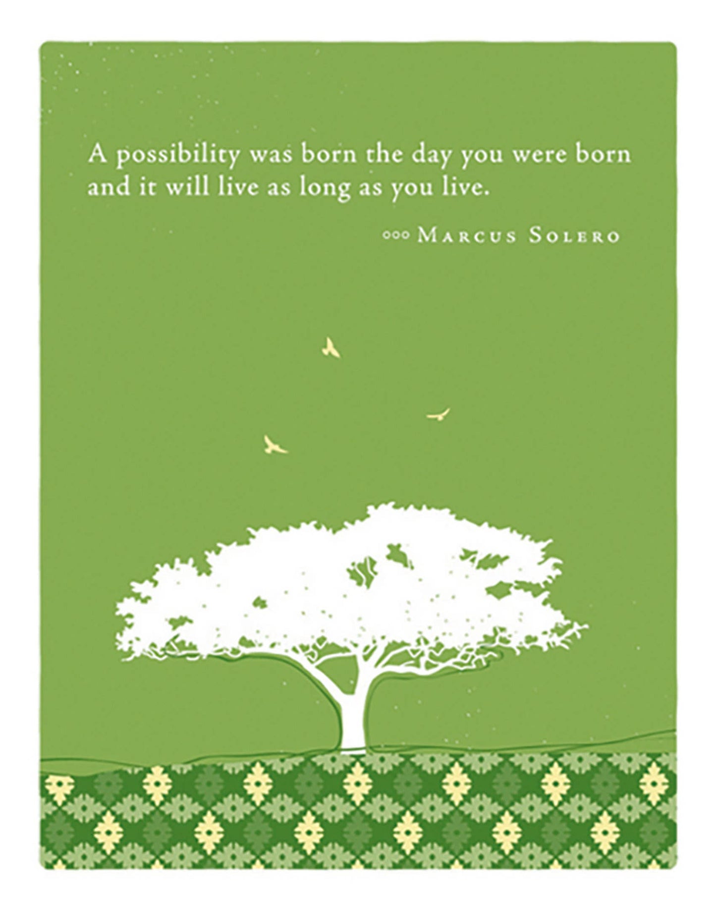 A Possibility Was Born Birthday Card