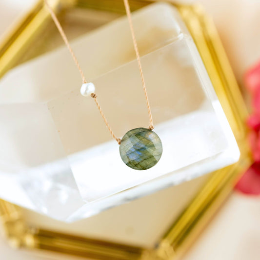 You Are Resilient Labradorite Necklace