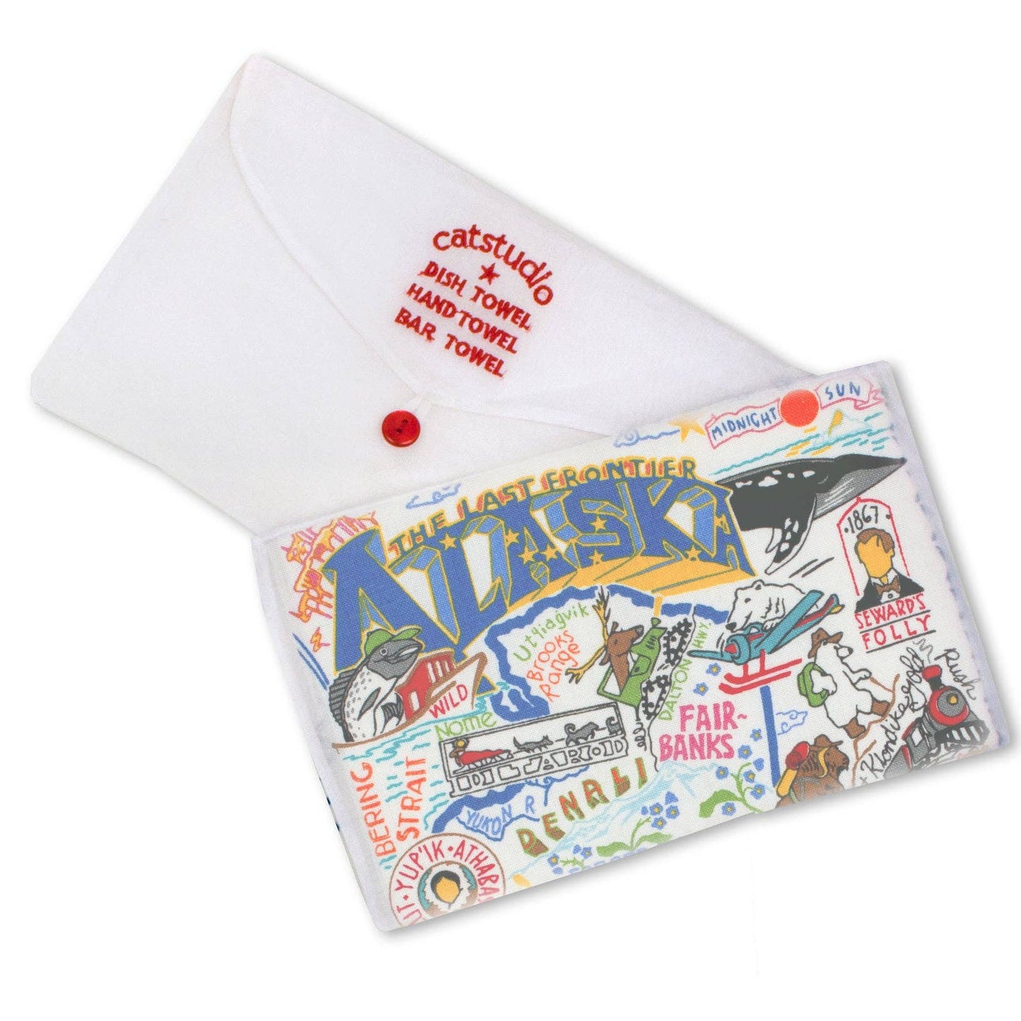 Alaska Dish Towel
