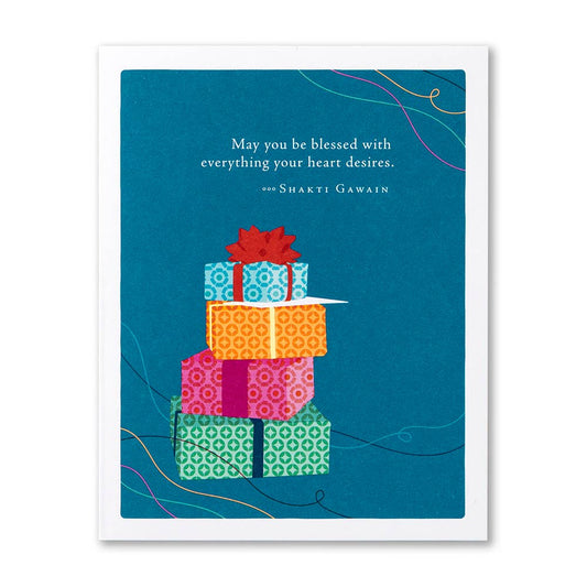 Everything Your Heart Desires Birthday Card
