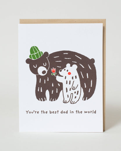 Best Dad Ever Bears Card
