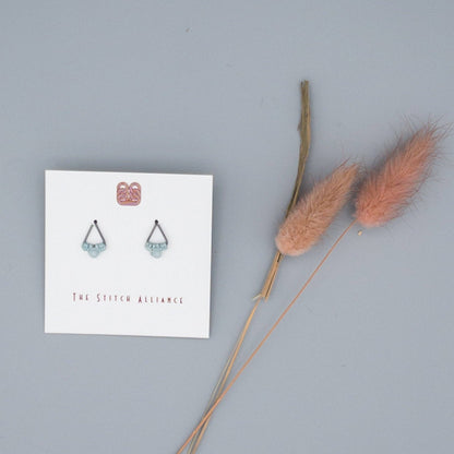 Aquamarine Stud Earrings