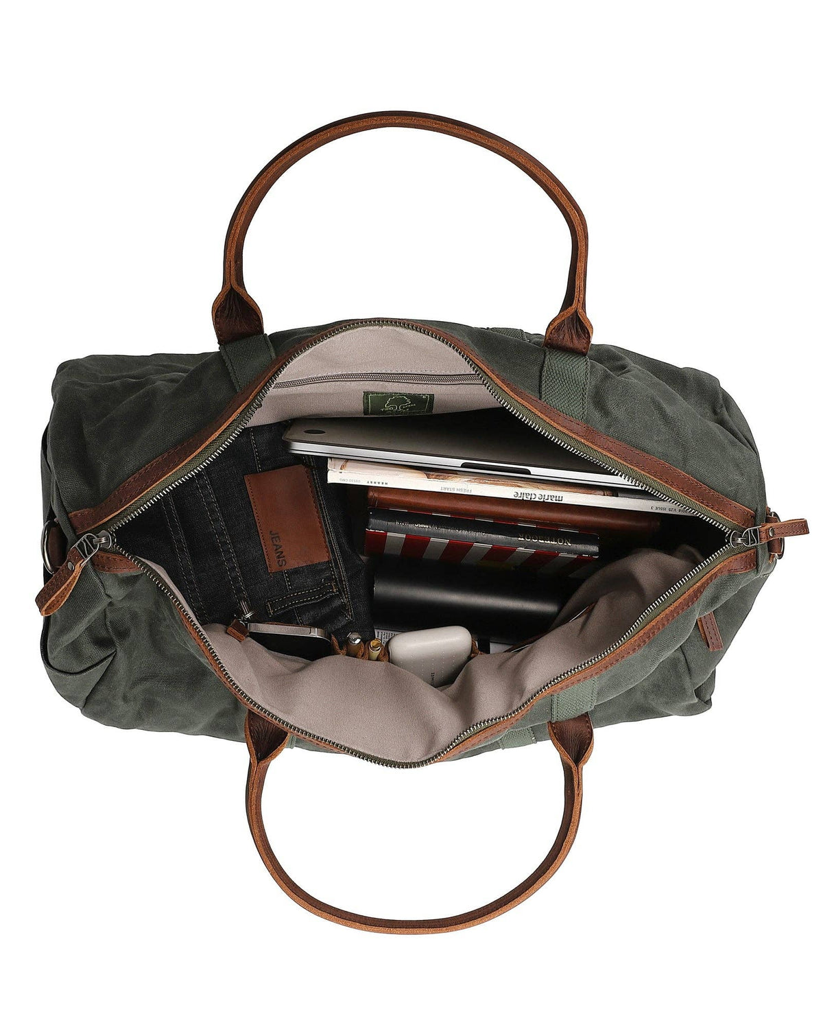 Hillside Duffel in Olive