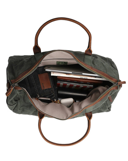 Hillside Duffel in Olive