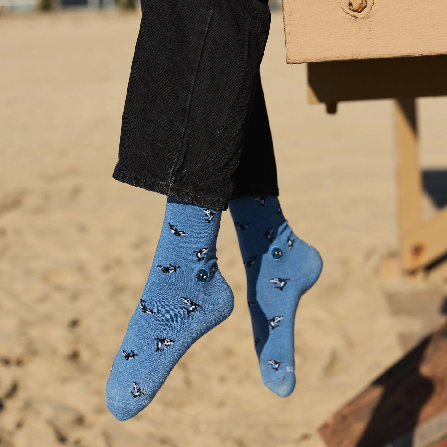 Socks that Support Orcas