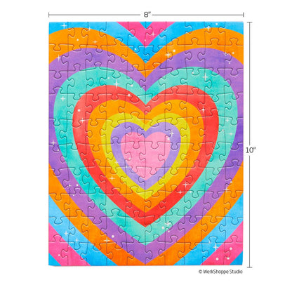 Velvet Heart 100 Piece Puzzle