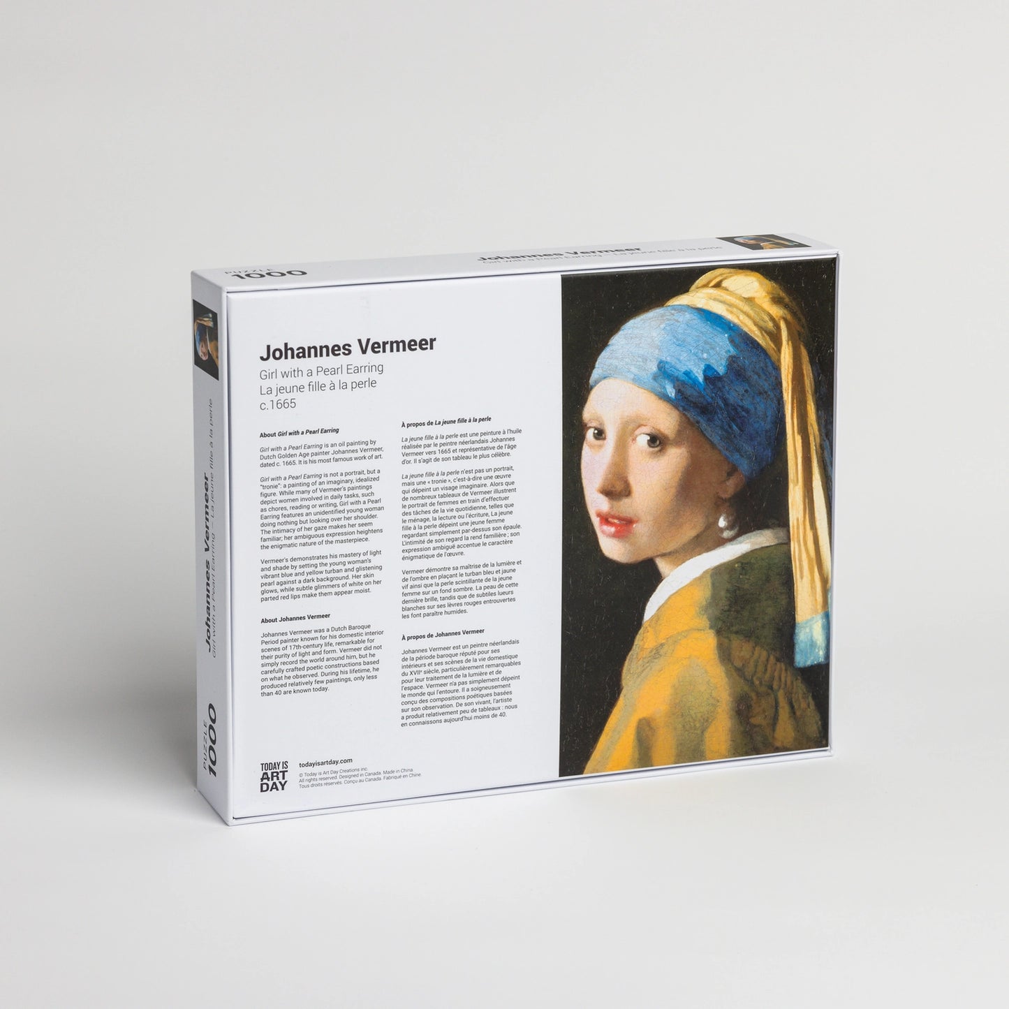 "Girl With A Pearl Earring" 1000 Piece Puzzle