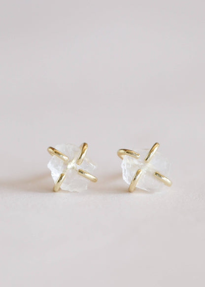 Clear Quartz Prong Posts