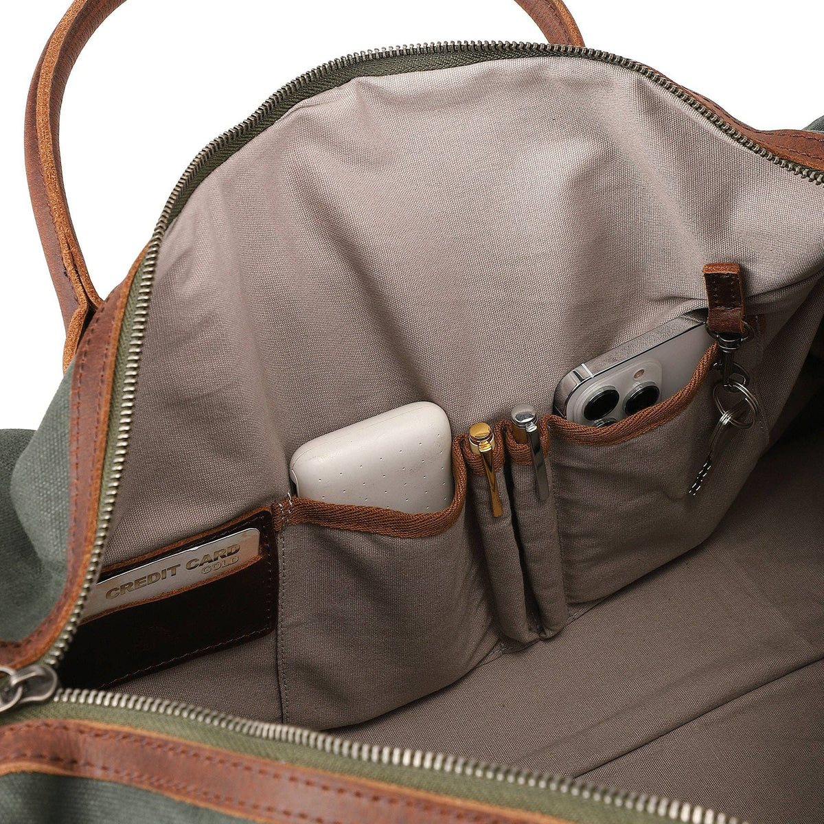 Hillside Duffel in Olive