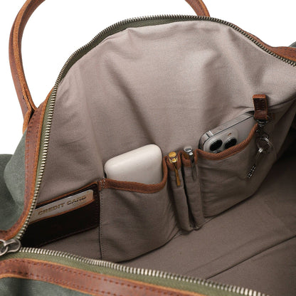 Hillside Duffel in Olive