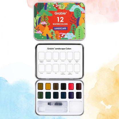 Landscape Pocket Watercolor Set