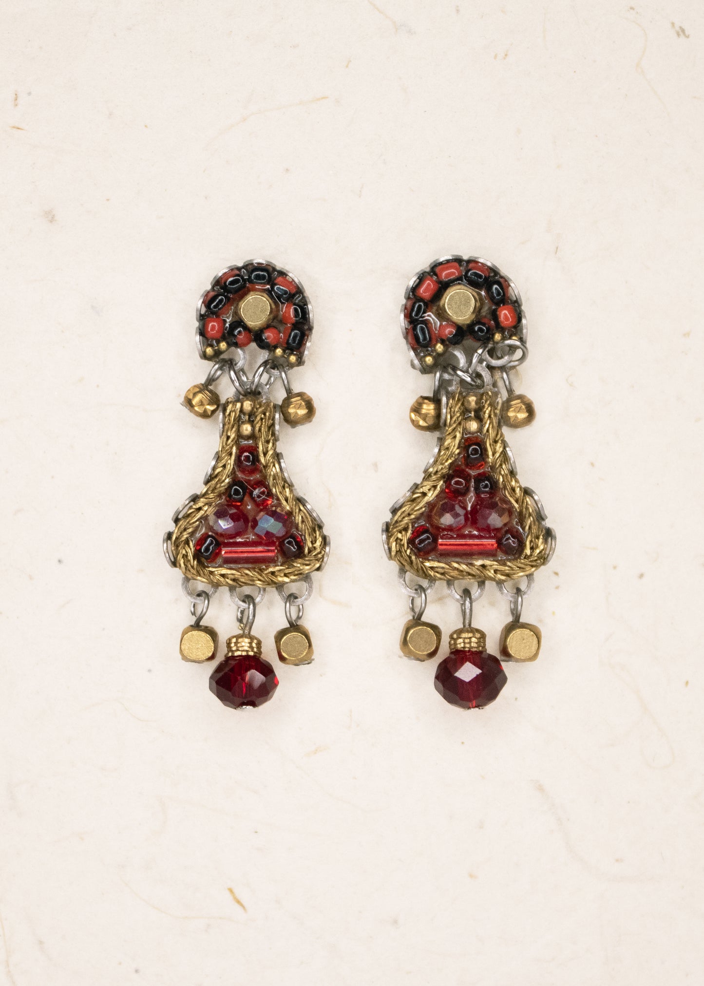 Noble Wine Post Earrings | Ayalabar