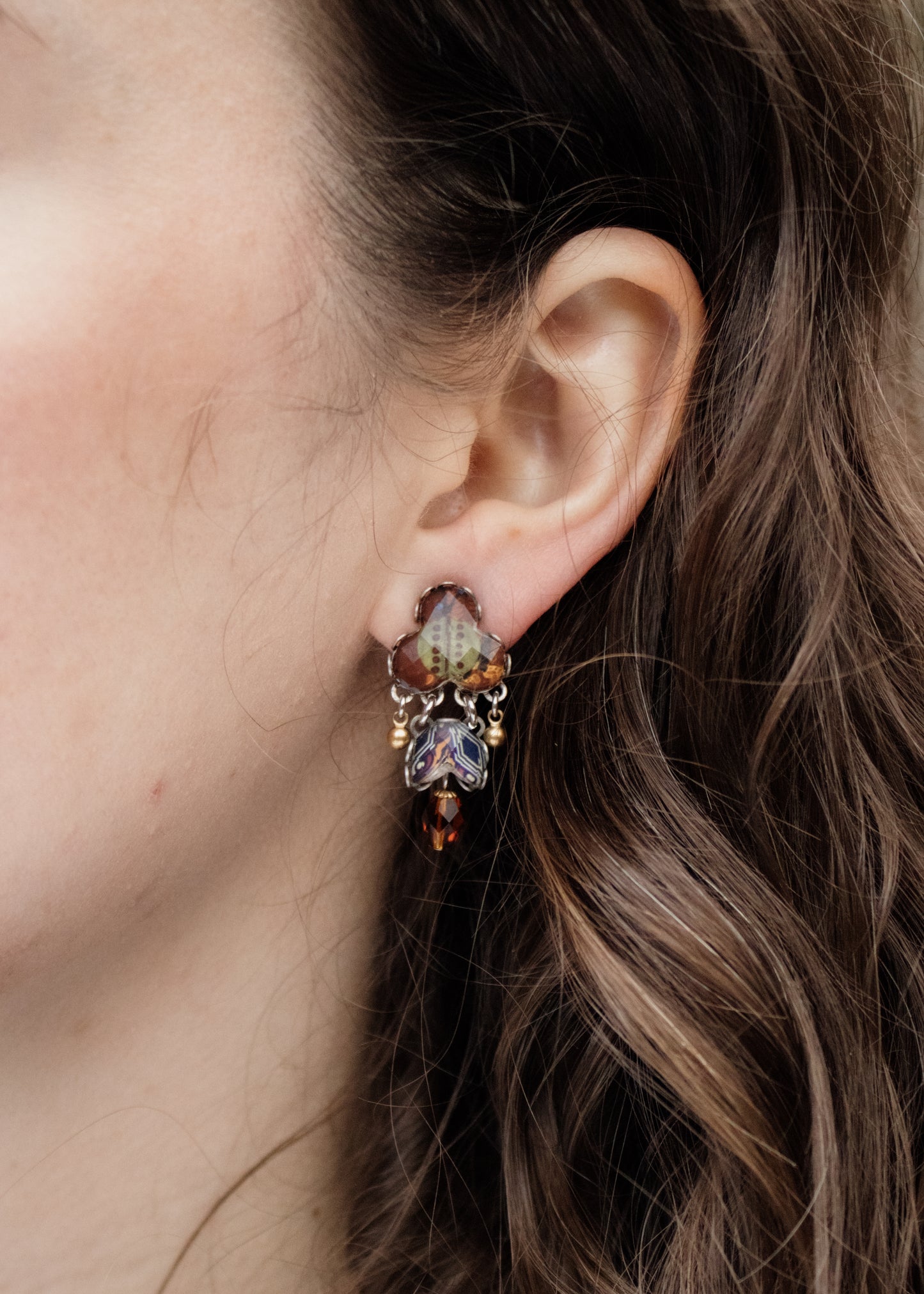 Golden Dunes Post Earrings | Ayalabar