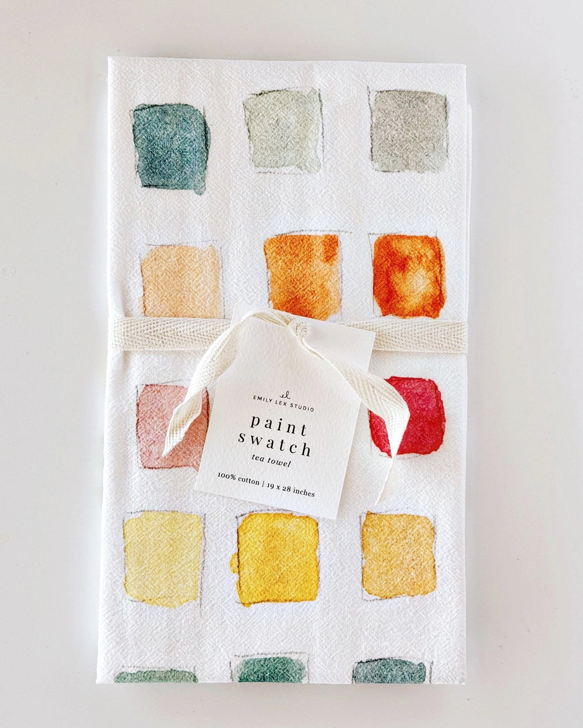 Paintswatch Tea Towel
