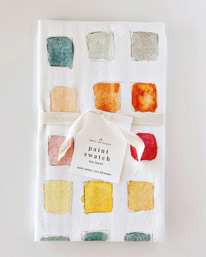 Paintswatch Tea Towel