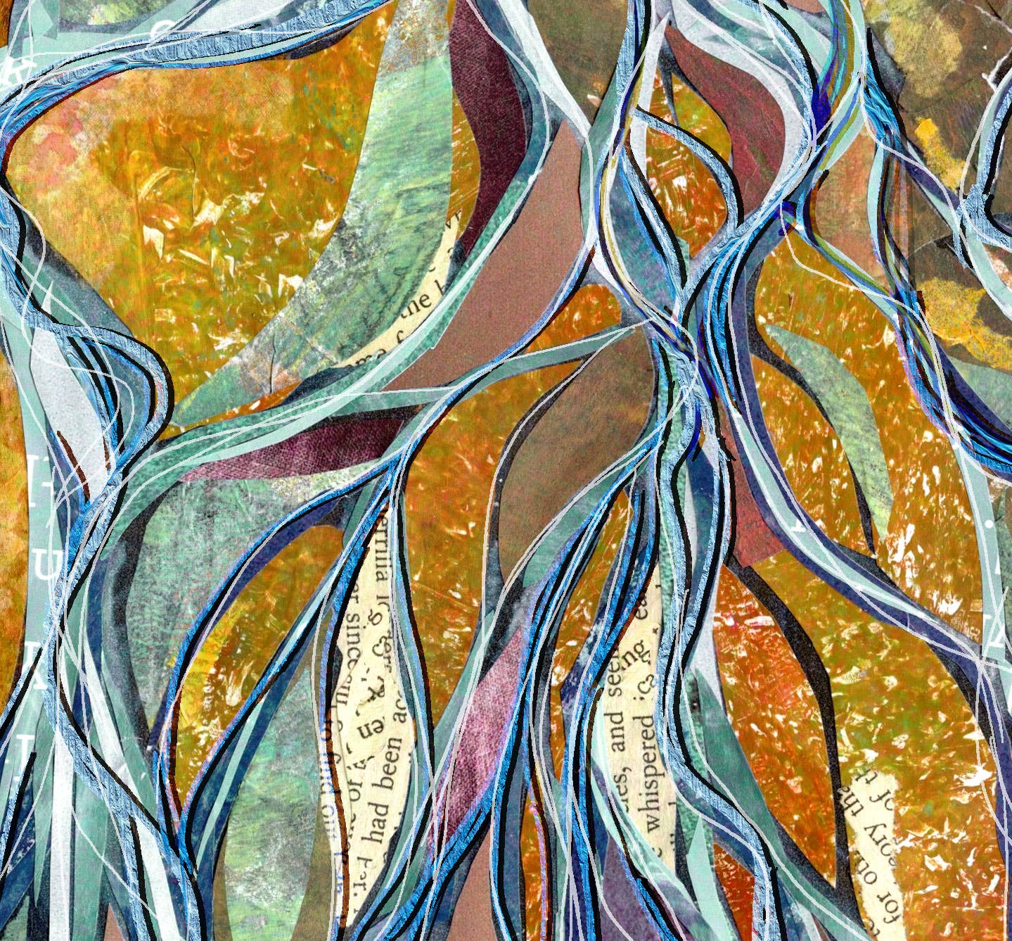 Confluence Greeting Card