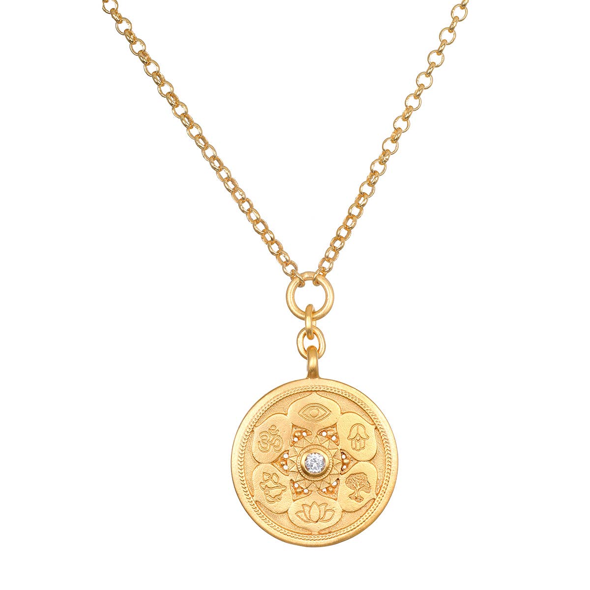 White Topaz All Truths Necklace