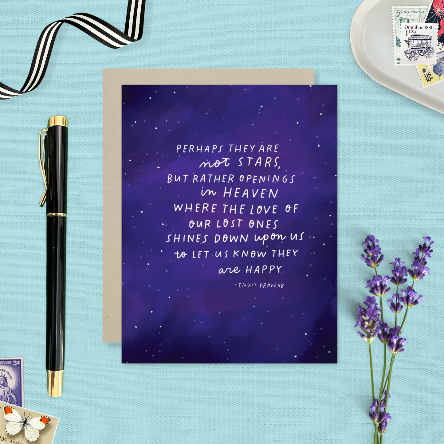 Inuit Proverb Sympathy Card