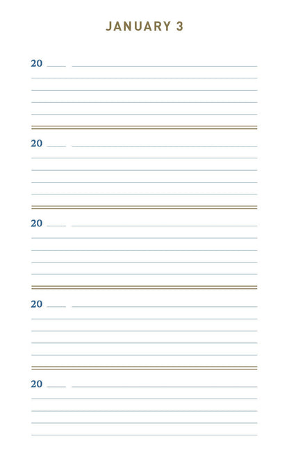 One Line A Day Journal