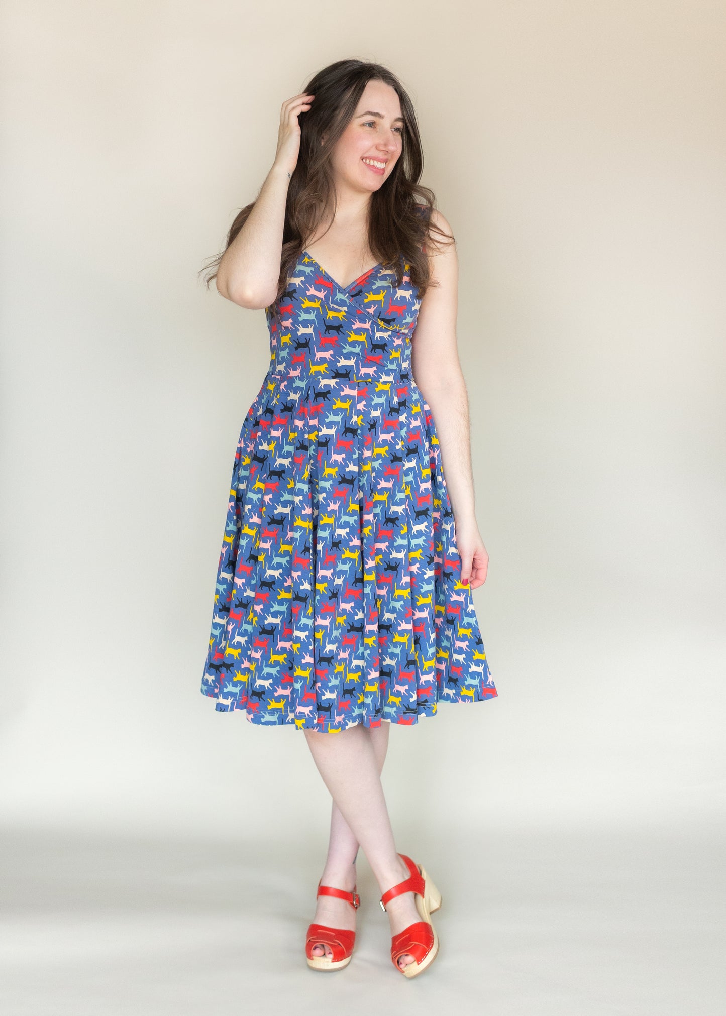 Stargazing Dress in Chattes Print | Effie's Heart