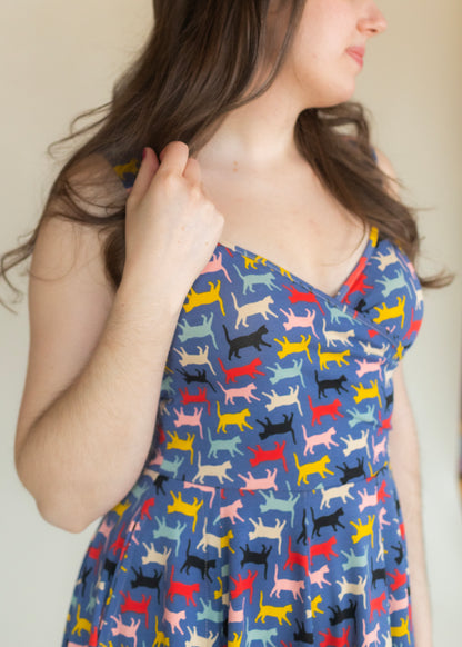 Stargazing Dress in Chattes Print | Effie's Heart