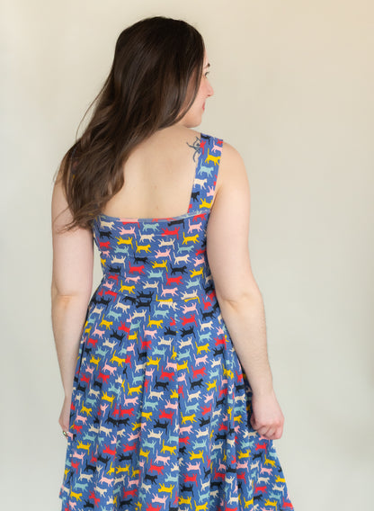 Stargazing Dress in Chattes Print | Effie's Heart