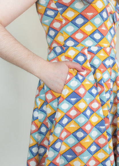 Stargazing Dress in Magic Hour Print | Effie's Heart