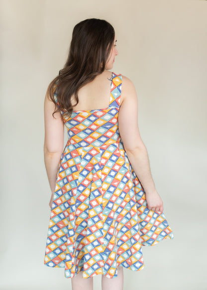 Stargazing Dress in Magic Hour Print | Effie's Heart