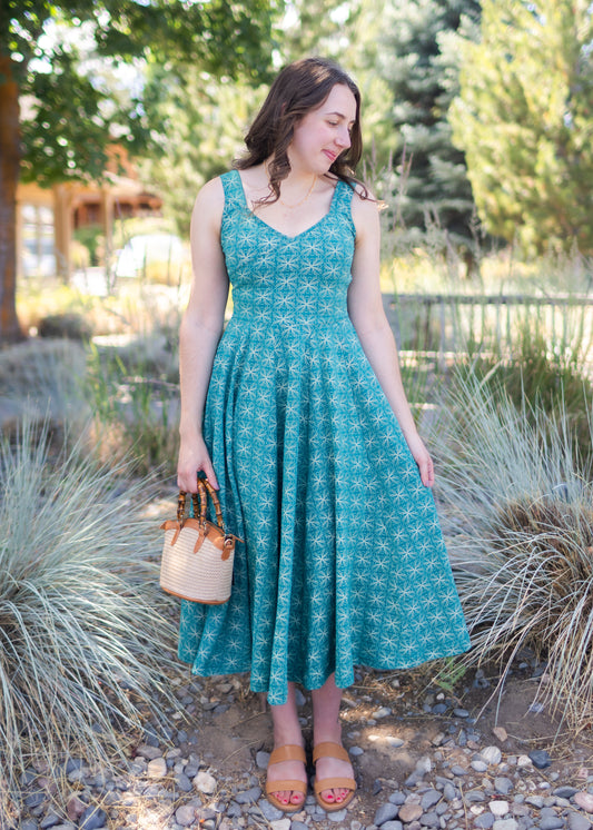 Sonnet Dress in Content Print | Effie's Heart