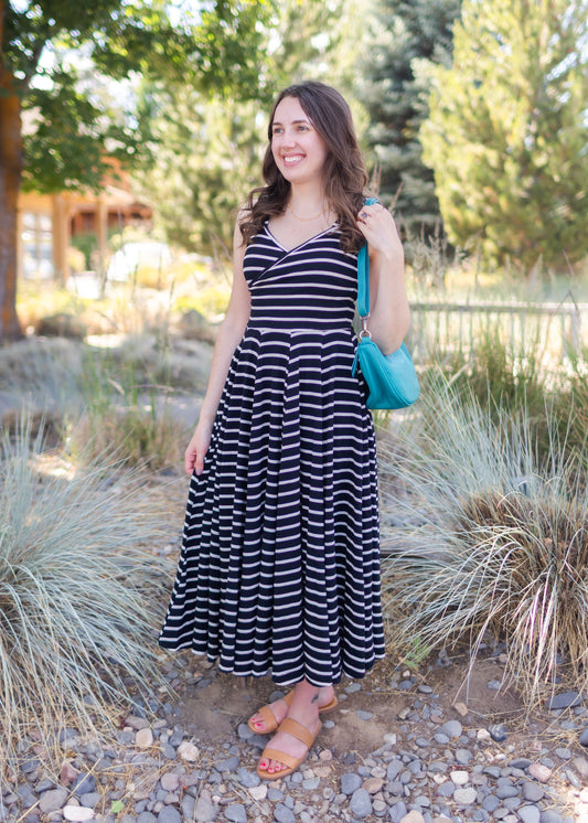 Striped Sonnet Dress | Effie's Heart