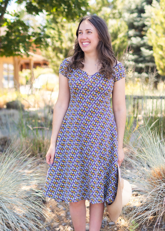 Rory Dress in Love Dove Print | Effie's Heart