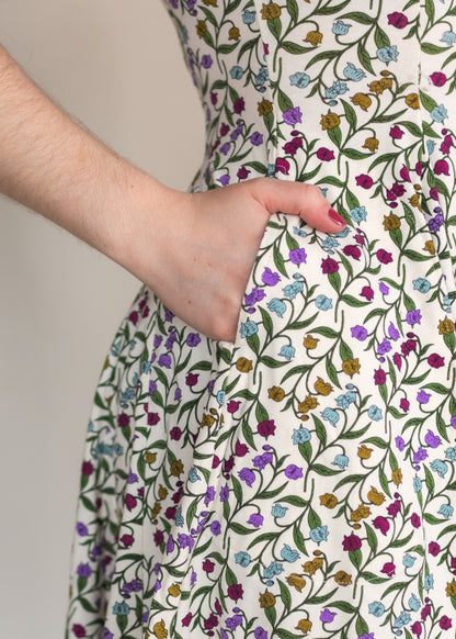 Parisienne Dress in Lilly Print | Effie's Heart