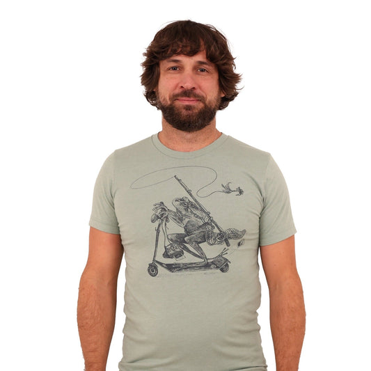 Frog Loves Toad Tee in Sage Green