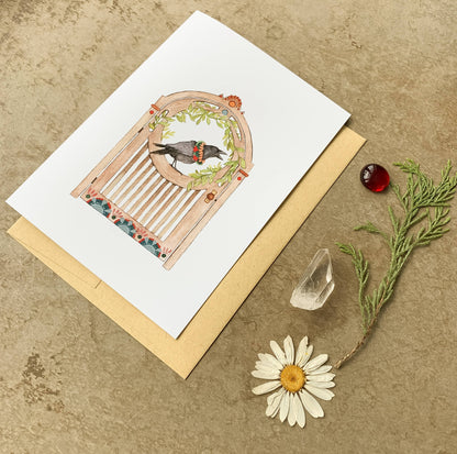 Jack's Garden Gate Card