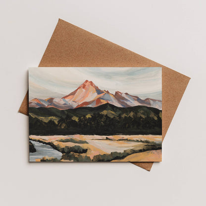 Broken Top Greeting Card