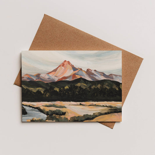 Broken Top Greeting Card