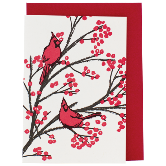 Mini Cardinals Enclosure Card