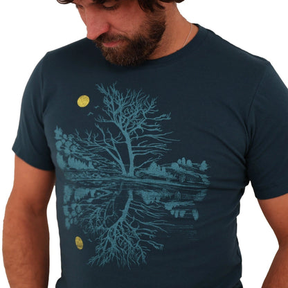 Reflection Tee in Atlantic Blue
