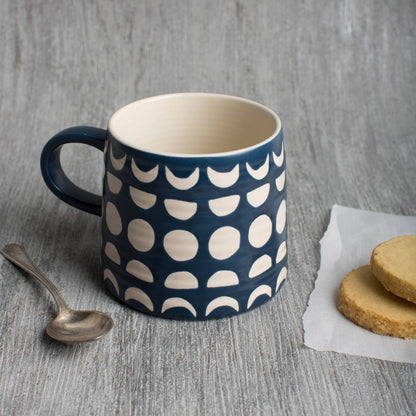 Blue Moon Stoneware Mug