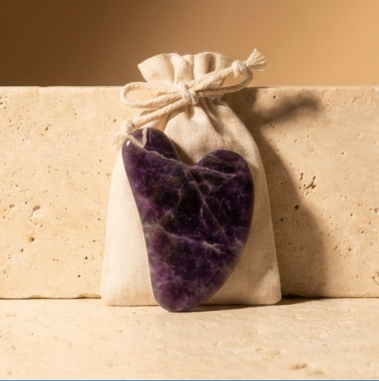 Amethyst Gua Sha Stone