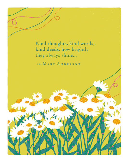 Kind Thoughts Appreciation Card
