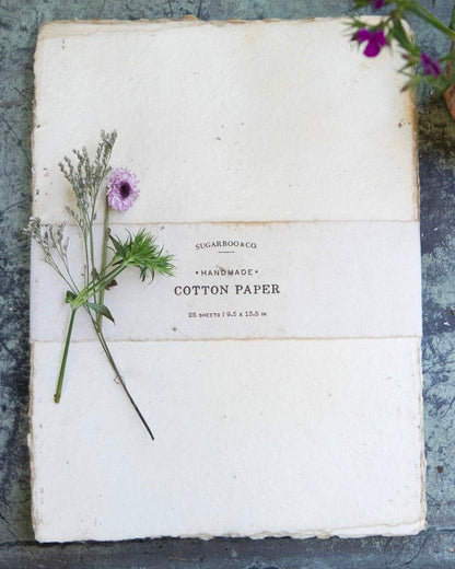 Handmade Cotton Paper Bundle