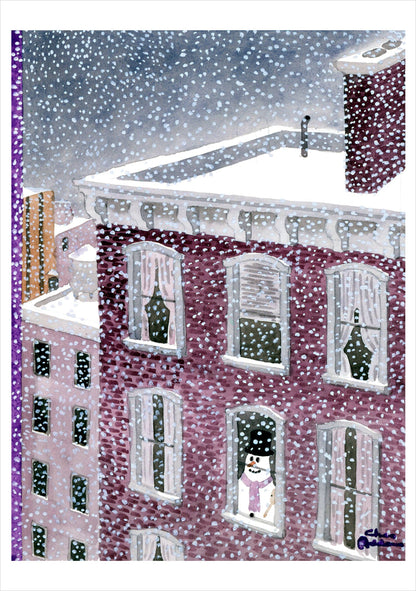 Brownstone Snowman Boxed Cards