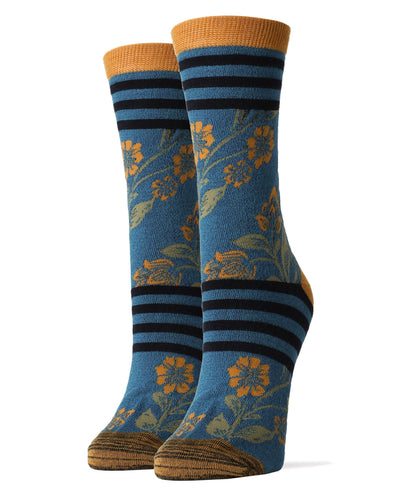 Ms. Wilson Bamboo Crew Socks