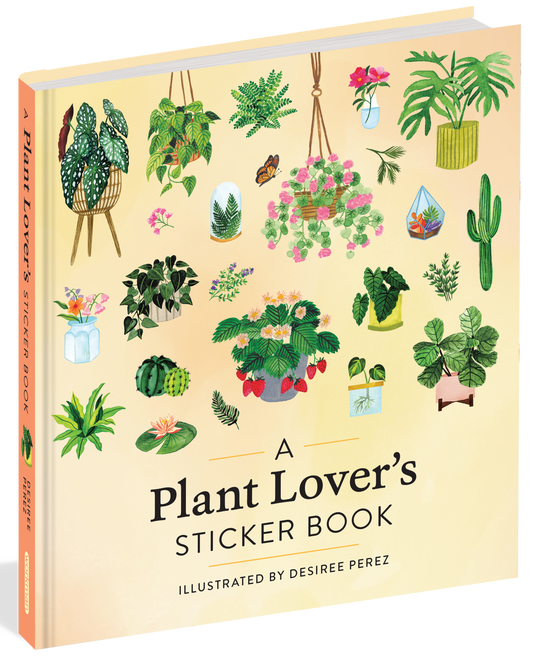 A Plant Lover's Sticker Book