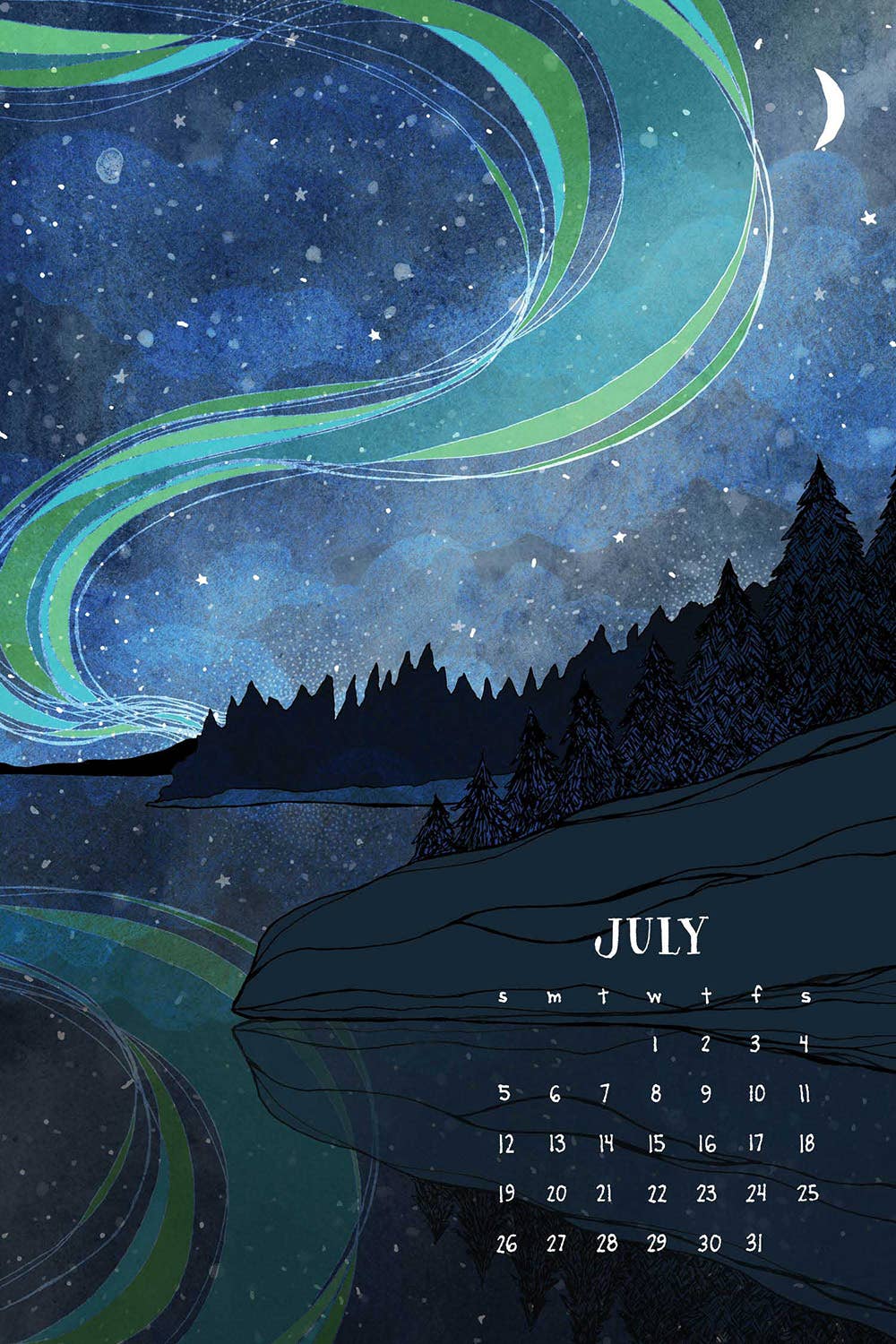 2026 Illustrated Calendar