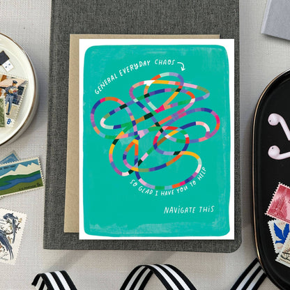 Everyday Chaos Friendship Card